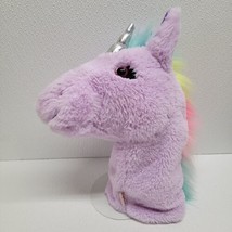 Daphne’s Unicorn Plush Driver Golf Headcover Purple Horse Rainbow Hair - £15.97 GBP