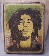 Bob Marley &amp; The Wailers Cigarette Holder Metal Push Button Opener Vintage  - £26.50 GBP