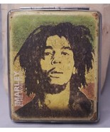 Bob Marley &amp; The Wailers Cigarette Holder Metal Push Button Opener Vintage  - £26.40 GBP