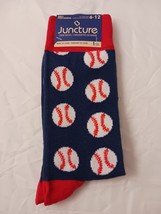 Baseball  Crew Socks, Fits Shoe Sizes 6-12, NEW, One Pair, Juncture, Nov... - $75.29 MXN