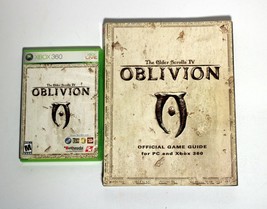 The Elder Scrolls IV: Oblivion (Microsoft Xbox 360, 2008) &amp; Official Game Guide - £17.79 GBP
