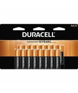 Duracell MN1500 Duralock Coppertop  Alkaline 144 AA Batteries new - £84.73 GBP