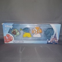 Disney Finding Nemo Figurines By Beverly Hills Teddy Bear 4 Pack Playset PVC - £13.95 GBP