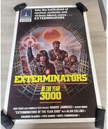 Exterminators Of The Year 3000 Original Movie Poster Promo Video Store CV - €34,38 EUR