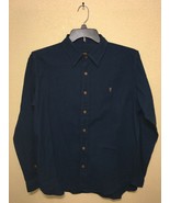 Frye men shirt long sleeves FFF8BWL01 moonlit ocean blue sz L NEW - $59.71 CAD