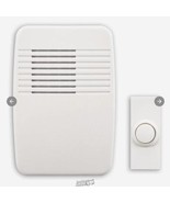 Utilitech White Doorbell Kit Wired Doorbell 2 Chimes White Finish 0077143 - $32.49 CAD