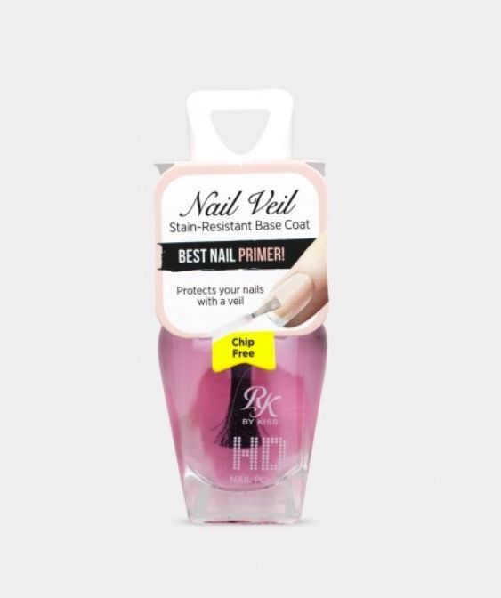 RK BY RUBY KISSES HD NAIL POLISH NAIL VEIL STAIN RESISTANT BASE  COAT HD... - $1.95