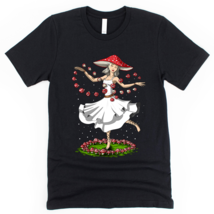 Hippie Mushroom Forest Festival T-Shirt - £21.92 GBP