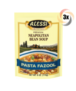 3x Packs Alessi Autentico Pasta Fazool Premium Neopolitan Bean Soup | 6oz - $31.28 CAD