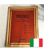 POZZOLI, Studi Di Media Difficoltà Per Arpa, Sheet Music, Italy - £36.15 GBP