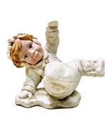 Vintage 1994 Snow Angel Resin Figurine Collectibles For Me Fallen On Snow - $23.23 CAD