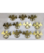 Vintage drawer handles X11 hardware USA pulls old knobs ESTATE SALE! 3.5... - $54.99