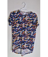 Disney LULAROE Frozen OLAF Short Sleeve Shirt Girls Size 14 - $218.62 MXN