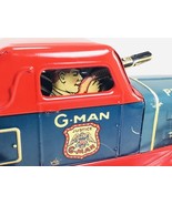 LOUIS MARX G-MAN PURSUIT TIN WINDUP TOY CAR - $636.95