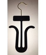 5 Each Retail Velvet Black Shoe Hangers 10&quot;Long for Slippers Sandals Sne... - $368.41 MXN