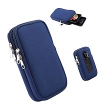 Dual Phone Pouch Sleeve Double Holster Belt Clip 20 - £36.37 GBP