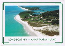 Postcard Longboat Key Anna Maria Island Florida - £3.94 GBP