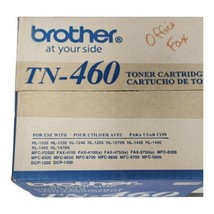 Genuine Brother TN-460 High Yield Black Toner Cartridge New Sealed - $37.08