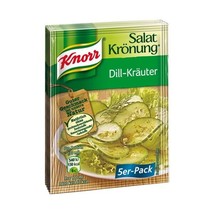 Knorr Salat Kroenung DILL KRAUTER SALAD Dressing-5 SACHETS- FREE SHIPPING - $7.91