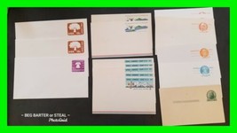 Unused Vintage Assortment of U.S. Post Cards / Envelopes Lot Of 16 - £15.63 GBP