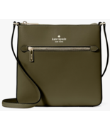 Kate Spade Sadie North South Crossbody Dark Army Green Leather K7379 NWT... - $89.09