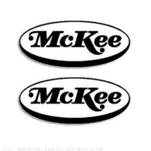 McKee Boat Yacht Decals 2PC Set Vinyl High Quality New Stickers  / - £19.65 GBP