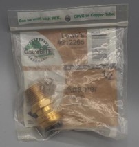 GatorBITE 1/2&quot; x 1/2&quot; Couplings Adapter MNPT with Stop Lowes 212265 - $8.90