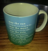 2005 Quotable Mugs GD137 Coffee Tea May the Sun Moon Rain  Apache Blessing - £12.54 GBP