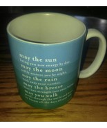 2005 Quotable Mugs GD137 Coffee Tea May the Sun Moon Rain  Apache Blessing - £12.57 GBP