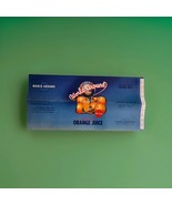 World Around Uncirculated Unsweet Orange Juice Label H.b. PAULK GRO OPP, AL - $245.60 MXN
