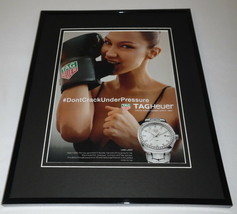 Bella Hadid 2018 Tag Heuer Watches 11x14 Framed ORIGINAL Advertisement - £27.18 GBP