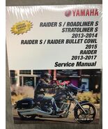 2016 2017 YAMAHA RAIDER STRATOLINER ROADLINER Models Service Shop Manual... - €143,40 EUR