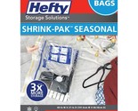 - 3 Extra Large Vacuum Storage Bags For Storage For Clothes, Pillows, To... - $31.99