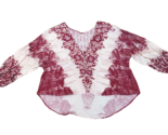 FREE PEOPLE Womens Long Sleeve Top Floral Pink Size XS OB818838 - $38.33