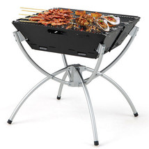 3-in-1 Camping Campfire Grill with Stainless Steel Grills Carrying Bag & Gloves- - $2,416.58 MXN