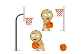 Basketball clipart, Sports clipart, Characters clipart, Comics clipart, ... - £2.79 GBP