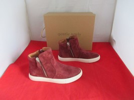 GENTLE SOULS Carter High-Top Sneakers $159 Plumberry - US Size 5 1/2   -   #470 - £35.02 GBP