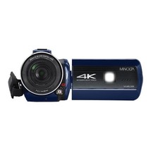 Minolta MN4K40NV-BL MN4K40NV 4K Ultra Hd 16x Digital Zoom Ir Night Vision Video - £155.52 GBP