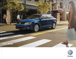 2013 Volkswagen Jetta Brochure Catalog Us 13 Vw Se Sel Tdi Gli Autobahn - £6.25 GBP