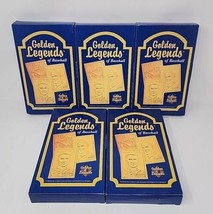Golden Legends of Baseball Trading Cards Lot of 5 Ruth Dean Grove Foxx M... - £46.98 GBP