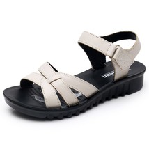HOT Summer Shoes women leather soft bottom fashion sandals female open toe platf - £28.44 GBP