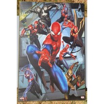 Marvel Avengers Spider Man 13 x 19  Wooden  Wall Hanging Decor Picture - £11.51 GBP