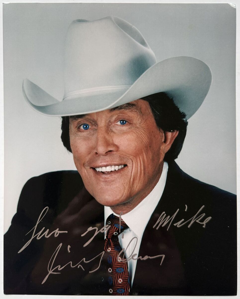 Jimmy Dean (d. 2010) Autographed Glossy 8x10 Photo - $19.00
