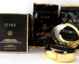 O HUI Ultimate Cover Cushion Compact 01 Light Beige 2 Refills SPF 50 New... - £23.45 GBP