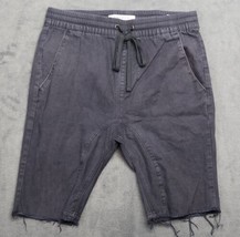 Pacsun Jogger Shorts Mens Small Black Skinny *Pre-Owned* - £10.38 GBP