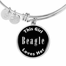 Beagle v2s - Bangle Bracelet Lover Owner Mom Gifts - £31.41 GBP