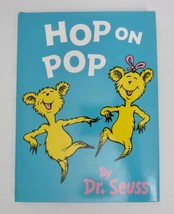 Hop On Pop ~ Dr Seuss Children&#39;s Mini Hbdj Book Dust Jacket - £11.26 GBP