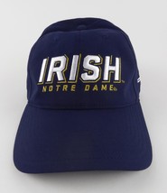 Notre Dame Irish Blue Under Armour Brand Adult Ball Cap Hat New NWOT - £19.77 GBP