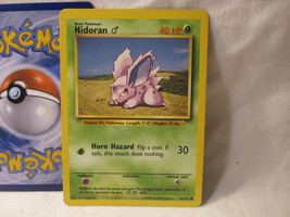 1999 Pokemon Card #55/102: Nidoran - Base Set - £2.24 GBP