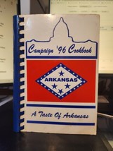 Campaign 1996 Cookbook Taste of Arkansas republican party cook book huckabee - £13.86 GBP